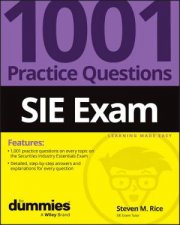 SIE Exam 1001 Practice Questions For Dummies