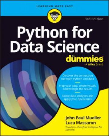Python for Data Science For Dummies by John Paul Mueller & Luca Massaron