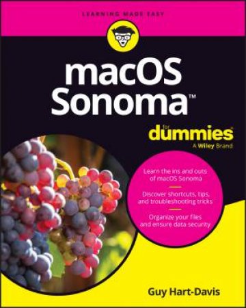 macOS Sonoma For Dummies by Guy Hart-Davis
