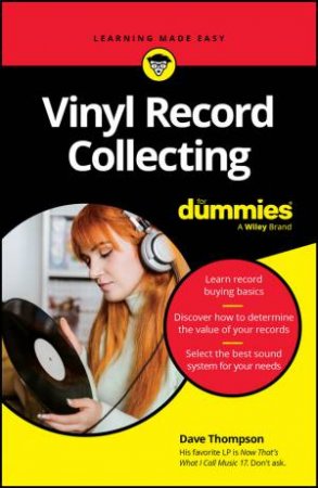 Vinyl Record Collecting For Dummies by Dave Thompson
