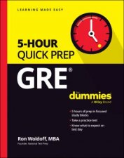 GRE 5Hour Quick Prep For Dummies