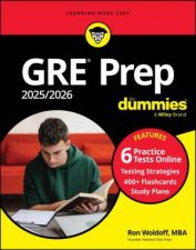 GRE Prep 20252026 For Dummies