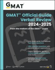 GMAT Official Guide Verbal Review 20242025 Book  Online Question Bank