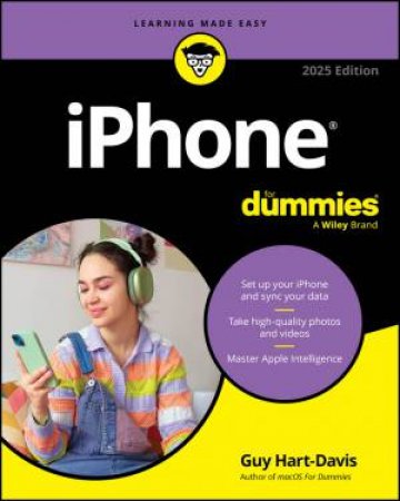 iPhone For Dummies, 2025 Edition by Guy Hart-Davis