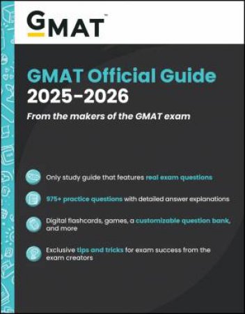 GMAT Official Guide 2025 - 2026 by GMAC (Graduate Management Admission Council)