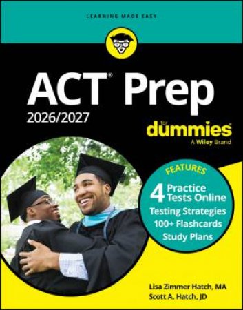 ACT Prep 2026/2027 For Dummies by Lisa Zimmer Hatch & Scott A. Hatch