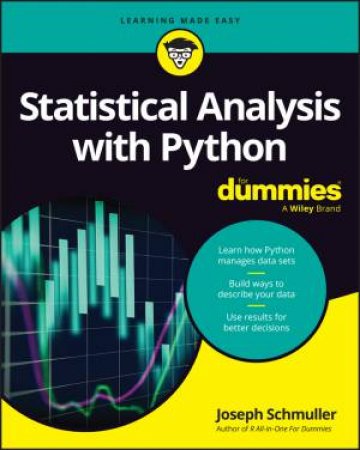 Statistical Analysis with Python For Dummies by Joseph Schmuller