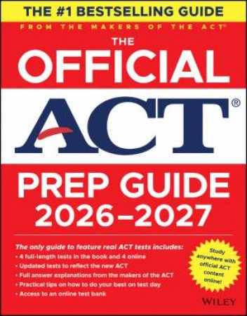 The Official ACT Prep Guide 2026-2027 by ACT