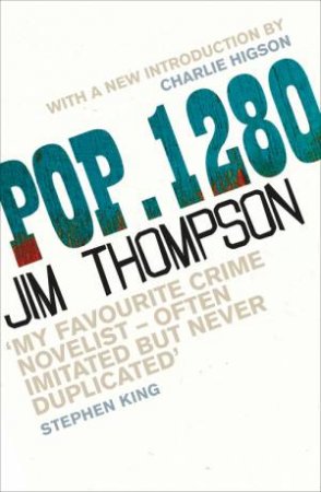 POP. 1280 by Jim Thompson