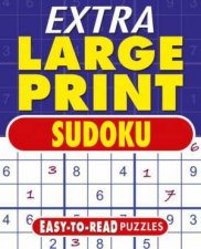 Extra Large Print Sudoku