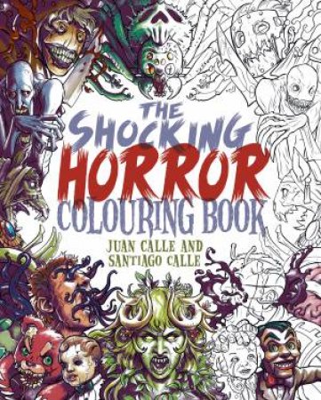 Shocking Horror Colouring Book