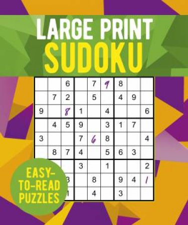 Large Print Sudoku by Eric Saunders