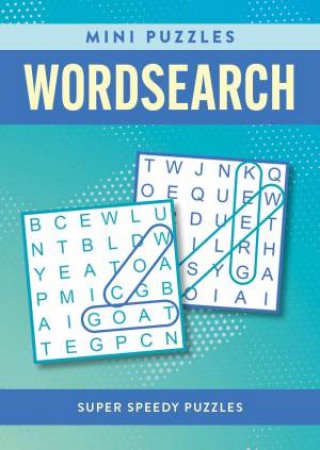 Mini Puzzles Wordsearch by Eric Saunders