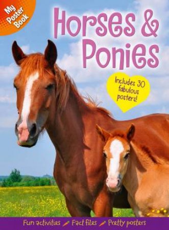 My Poster Book: Horses  &  Ponies by Samantha Hilton