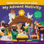My Advent Nativity PressOutandPlay Book Features 25 PopOut Pieces for Ages 37