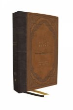 KJV Bible Giant Print Thinline Bible Vintage Series Leathersoft Red Letter Comfort Print Brown