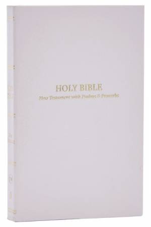 KJV, Pocket New Testament with Psalms and Proverbs, Red Letter, Comfort Print [white] by Thomas Nelson