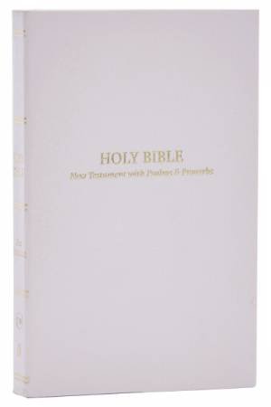 KJV, Pocket New Testament with Psalms and Proverbs, Red Letter, Comfort Print [white]