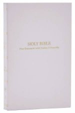 KJV Pocket New Testament with Psalms and Proverbs Red Letter Comfort Print white