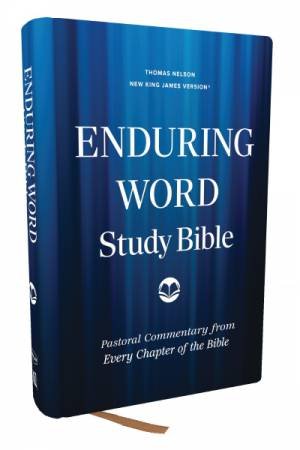 Enduring Word Study Bible (NKJV, Hardcover, Red Letter, Comfort Print) by David Guzik