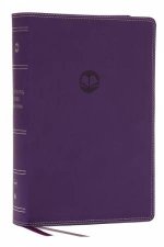 Enduring Word Study Bible NKJV Purple Leathersoft Red Letter ComfortPrint Thumb Indexed