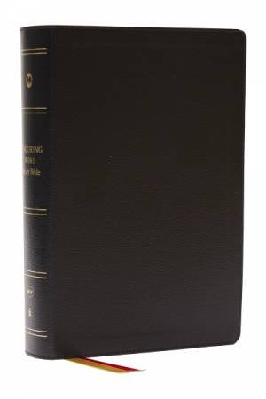 Enduring Word Study Bible (NKJV, Black Bonded Leather, Red Letter, Comfort Print) by David Guzik