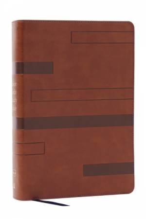 Color Code Study Bible, Revealing God's Truth Color by Color (NKJV Brown, Red Letter) by Thomas Nelson