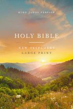 KJV Large Print Outreach New Testament Bible Scenic Comfort Print