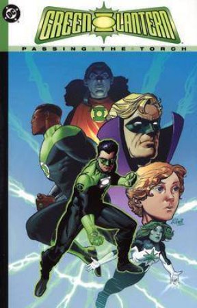 Green Lantern Passing The Torch by Judd Winnick & Ariel Olivettie & Rodney Ramos