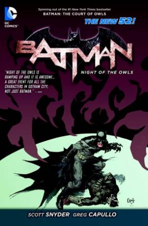 Batman: Night Of The Owls by Scott Snyder