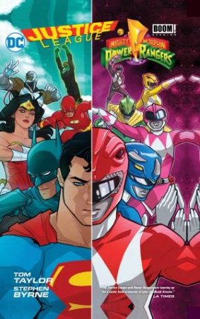 Justice League/Power Rangers by Tom Taylor