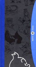 Large Tintin Address Book  Black  White