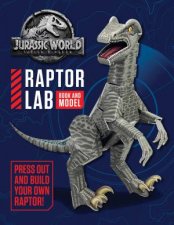 Jurassic World Fallen Kingdom Raptor Lab Book And Model