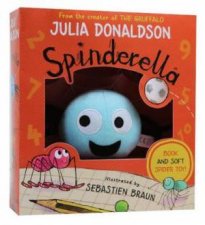 Spinderella Book  Plush Set