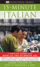 Eyewitness Travel 15 Minute Italian Book  CD