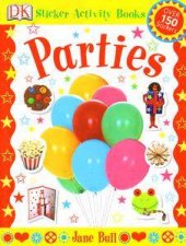 DK Sticker Activity Book Parties