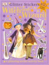 DK Glitter Stickers Witch And Wizard