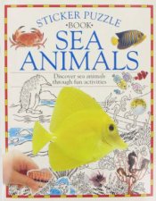 Sticker Puzzle Book Sea Animals