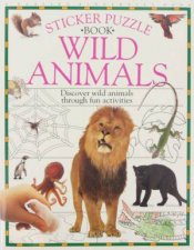 Sticker Puzzle Book Wild Animals