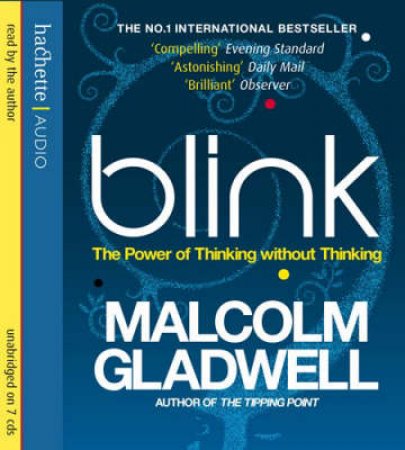Blink: How To Read Poetry And Why - CD by Malcolm Gladwell