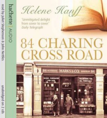 84 Charing Cross Road - CD by Helene Hanff