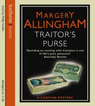 Traitor's Purse (CD) by Margery Allingham