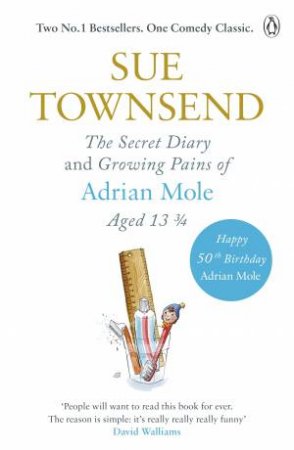 Adrian Mole Omnibus: Growing Pains & Diary by Sue Townsend