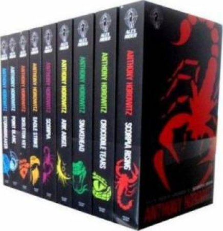 Alex Rider 10 Book Collection by Anthony Horowitz