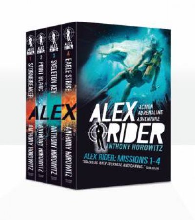 Alex Rider: Missions 1-4 by Anthony Horowitz