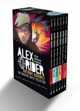 Alex Rider Graphic Novels Books 1 - 6 by Various