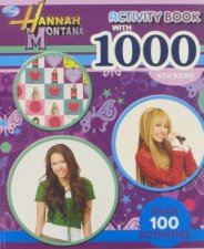 Hannah Montana Activity Book with 1000 stickers