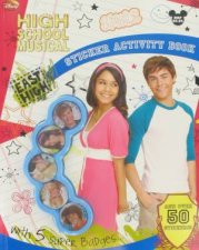 Disney High School Musical Sticker Activity Book with 5 character badges