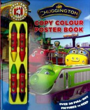 Chuggington Copy Colour Poster Book with crayons