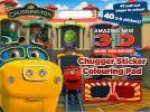 Chuggington 3D Chugger Sticker Colouring Pad
